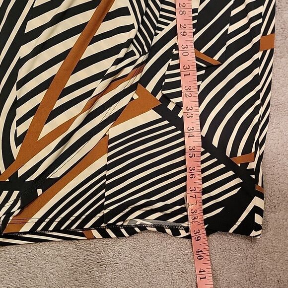 Frank Lyman print faux wrap dress sz 8 - Picture 7 of 10